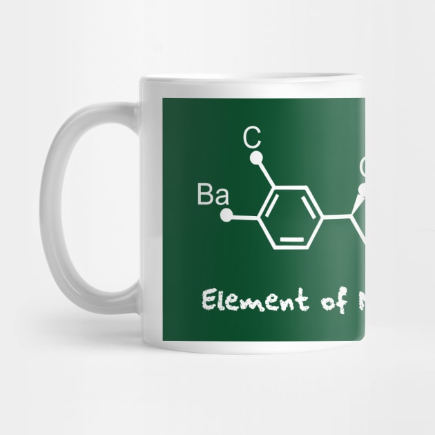 chemical formula of bacon by Typography Dose